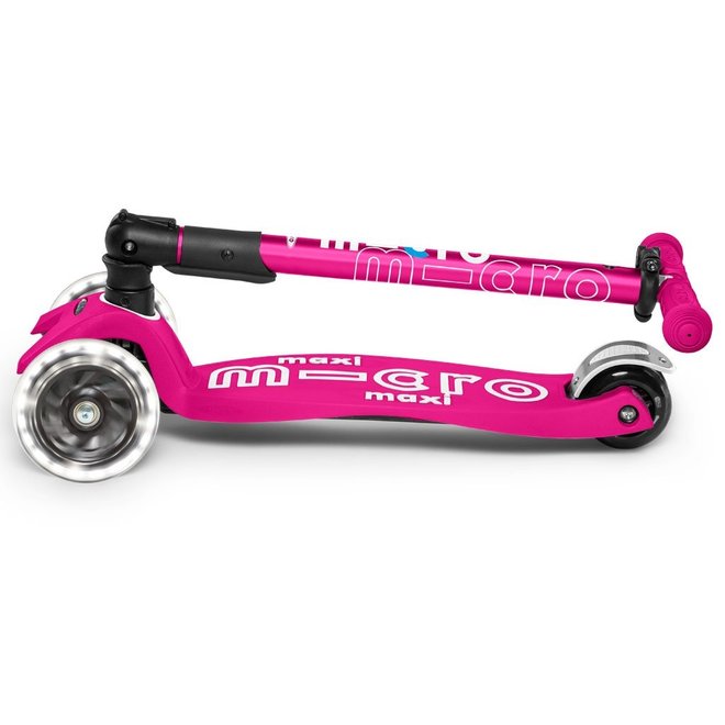 Maxi Micro Deluxe Foldable Shocking Pink LED