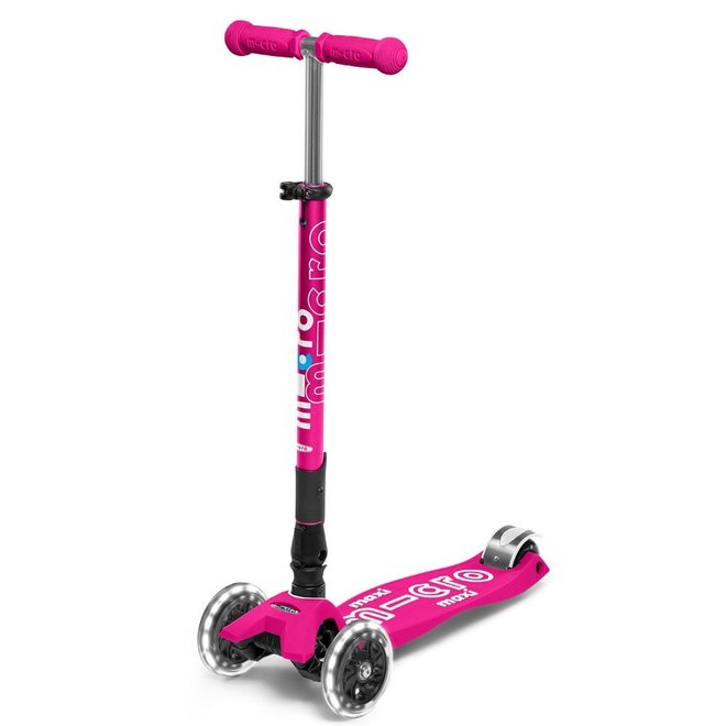 Maxi Micro Deluxe Foldable Shocking Pink LED