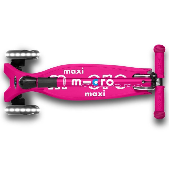 Maxi Micro Deluxe Foldable Shocking Pink LED