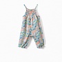 Exclusive Liberty Print Baby Overalls Multicolored