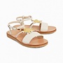 Sandals With Star Insert Milk White Upb Blanc Lait
