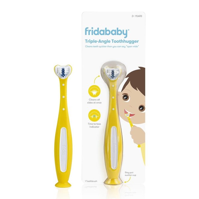 Fridababy SmileFrida Toothhugger 2.0 - Yellow