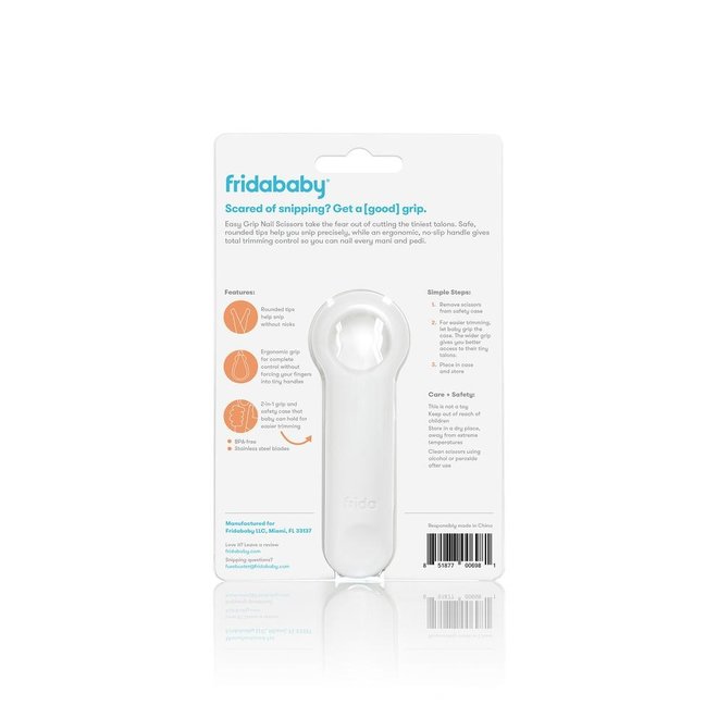 Fridababy Easy Grip Nail Scissors ENG ONLY