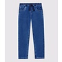 BOYS' REGULAR ORGANIC DENIM TROUSERS DENIM BLEU DELAVE