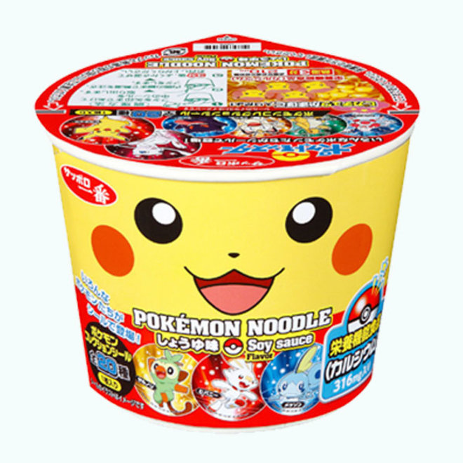 pokemon Noodle Red Soy source