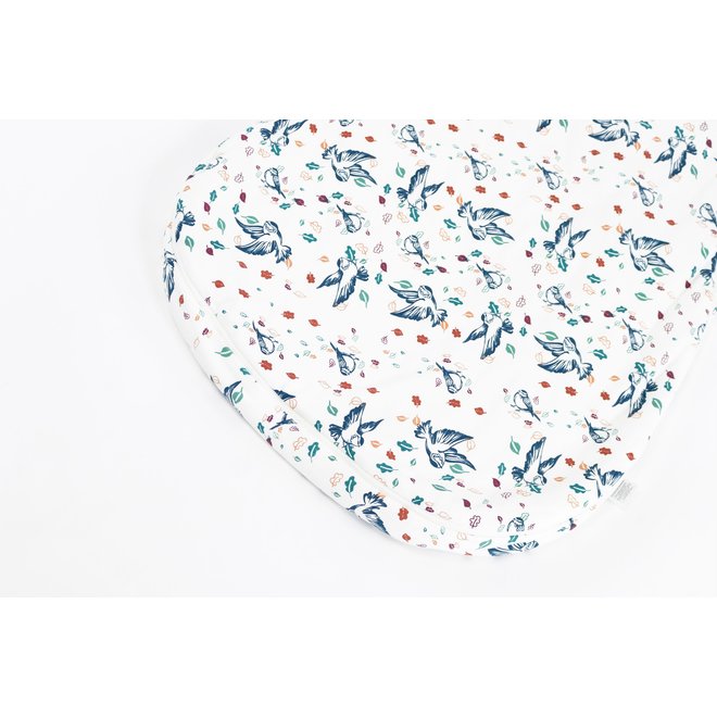 Organic Cotton Long Sleeve Sleep Bag 3.5 TOG - Bye Bye Birdie