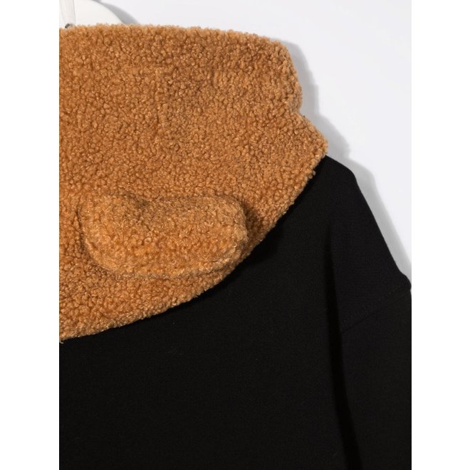 Fuzzy zip up sweatshirt clearance