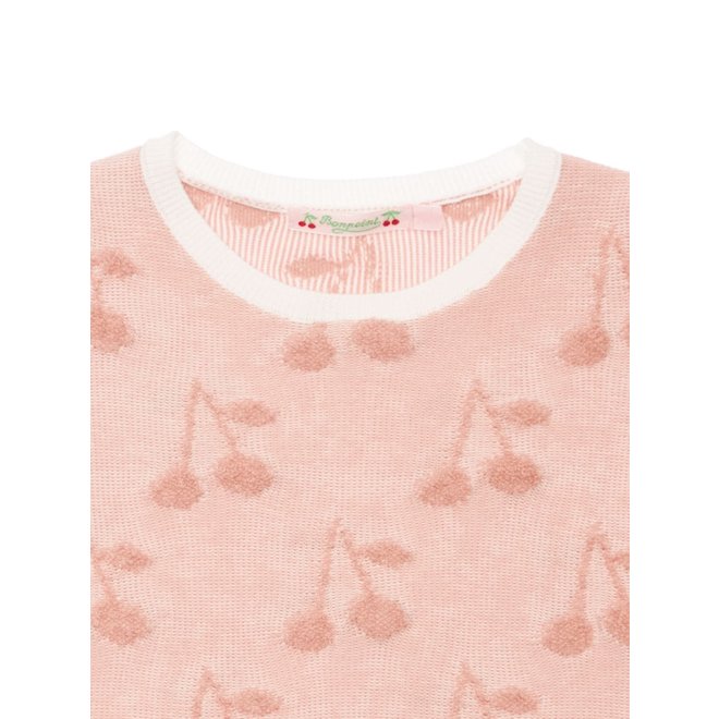 PINK ALL OVER CHERRY SWEATSHIRT