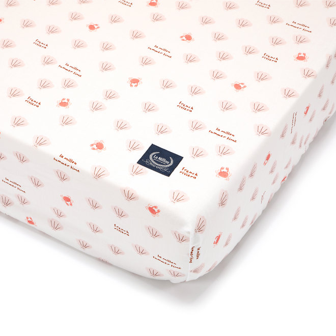 BEDSHEET GOOD NIGHT M 70 X 140 cm - RIVIERA SHELLS GIRL