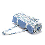VELVET COLLECTION - PICNIC BLANKET XXL - ROUTE 66 COLOUR - DOVE BLUE