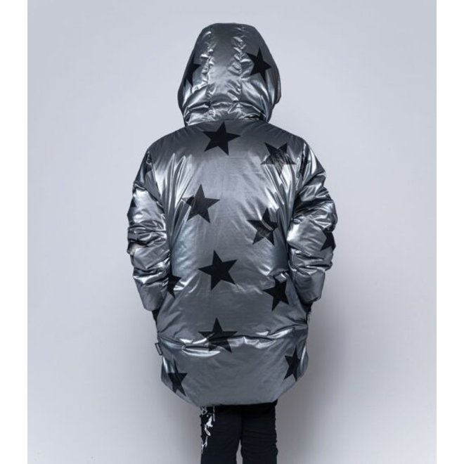 STAR DOWN JACKET DARK SILVER Moda Kids