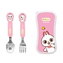 EDISON FRIENDS SPOON & FORK CASE SET FOR BABY RABBIT