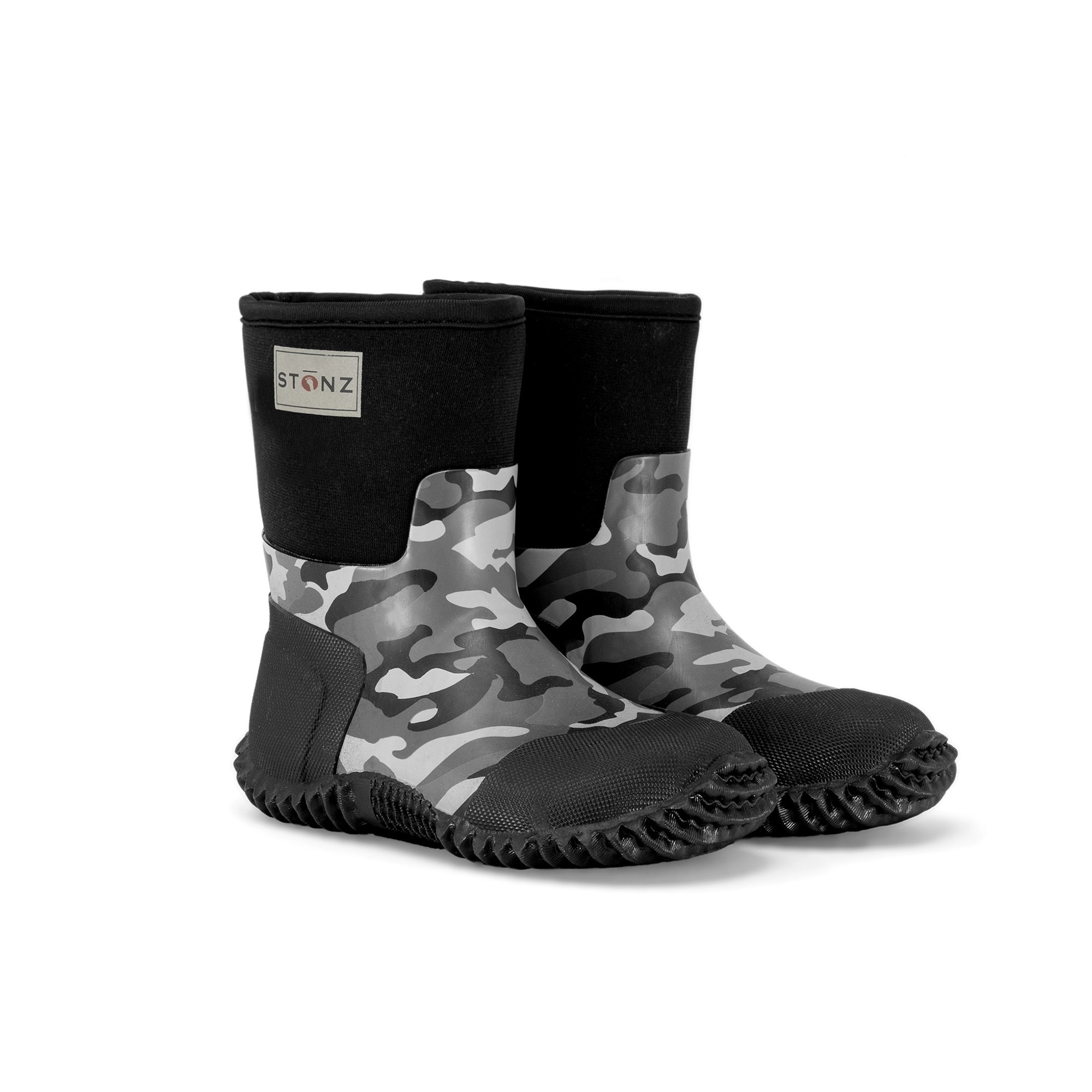 West - Camo Print - Black/Green - Moda Kids