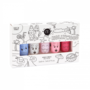 HOLLYWOOD - set of 5 nail polishes - GASTON SUPER POLLY BELLA KITTY