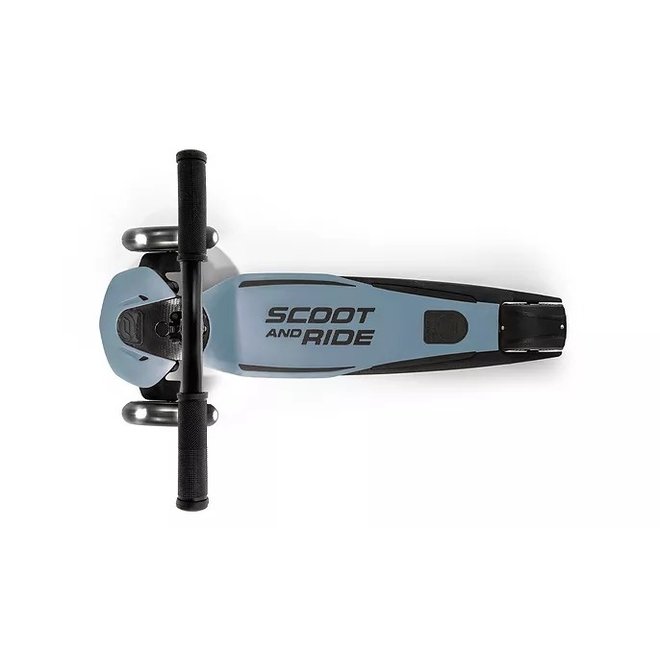 Scoot & Ride Highwaykick 5 LED - Forest