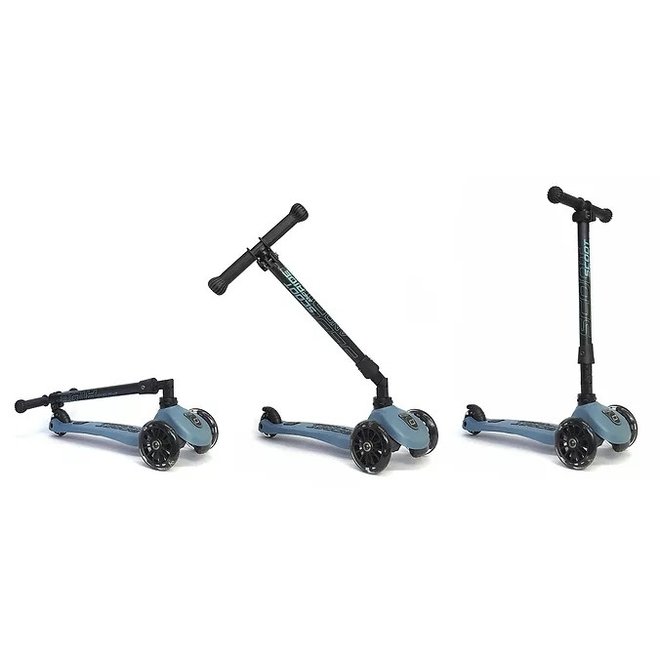 Scoot & Ride Highwaykick 3 LED - Peach