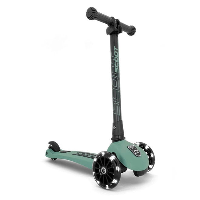 Scoot & Ride Highwaykick 3 LED - Forest
