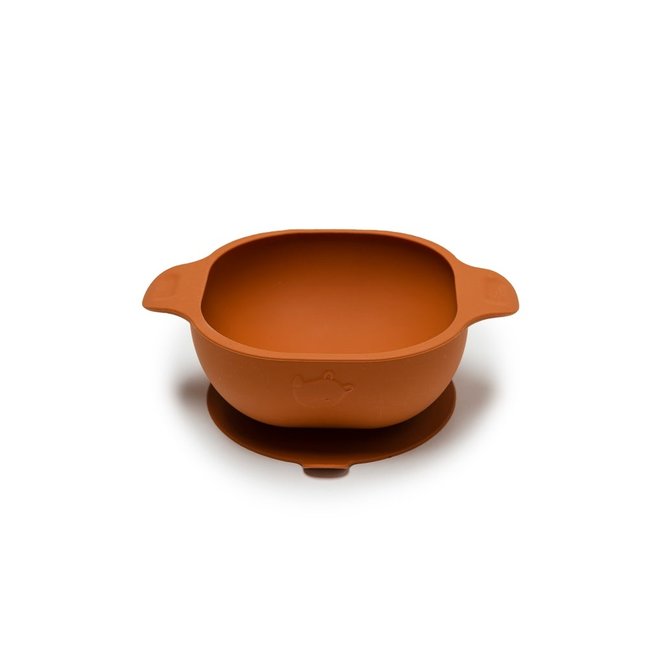 Born to be Wild Silicone Snack Bowl with suction - Ginger Honey