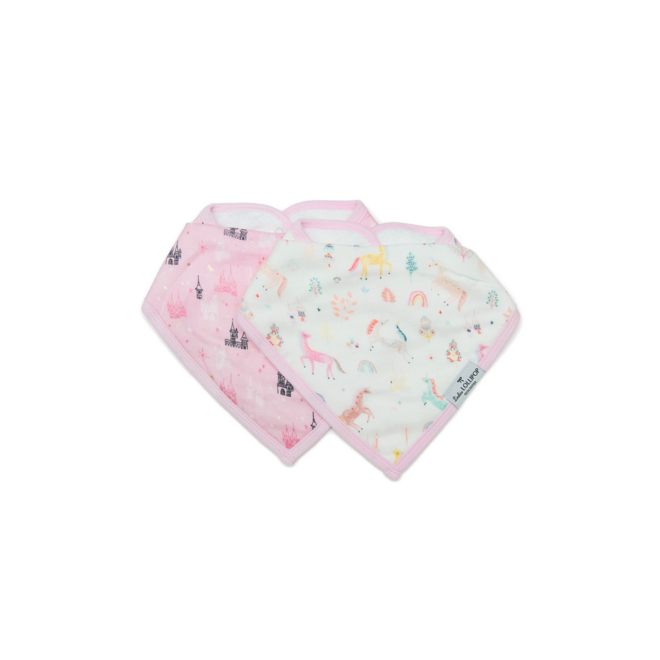 Bandana Bib Set - Unicorn Dream