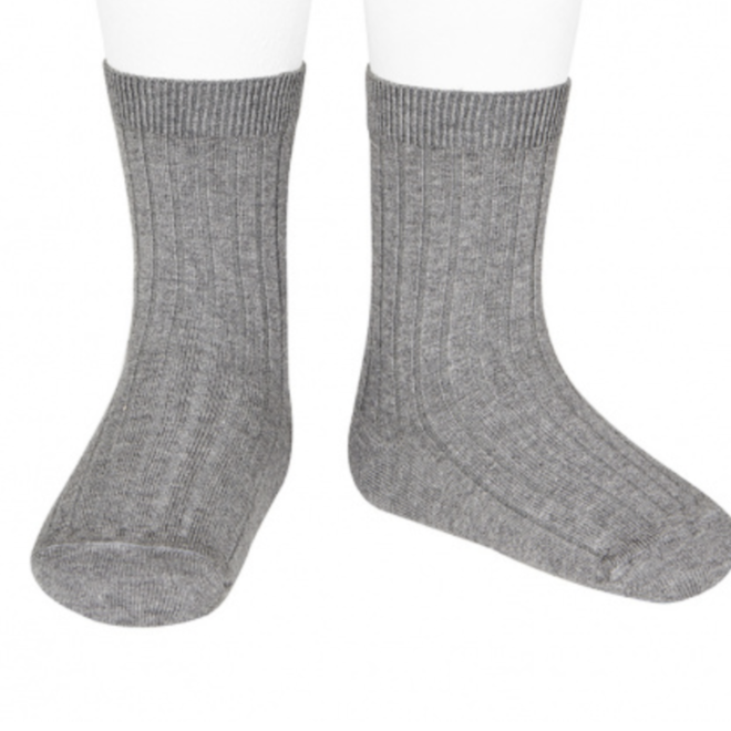 Condor Basic Rib Short Socks