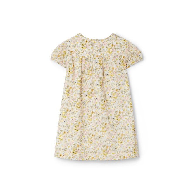 EXCLUSIVE LIBERTY FABRIC DRESS FOR GIRLS VANILLA