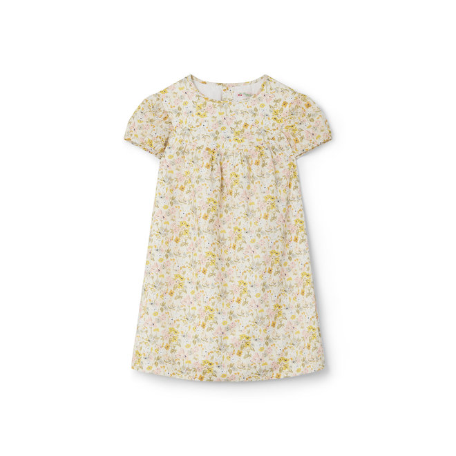 EXCLUSIVE LIBERTY FABRIC DRESS FOR GIRLS VANILLA