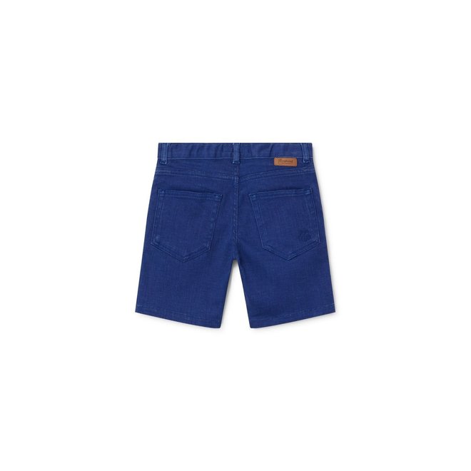 Denim bermuda shorts for boys indigo
