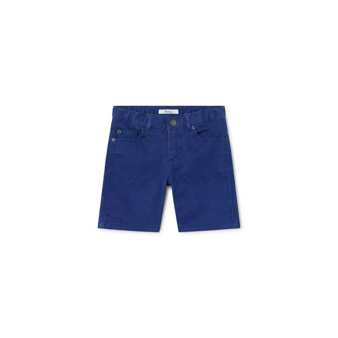 Denim bermuda shorts for boys indigo