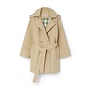 TRENCH COAT WITH REMOVABLE HOOD FOR GIRLS STRING