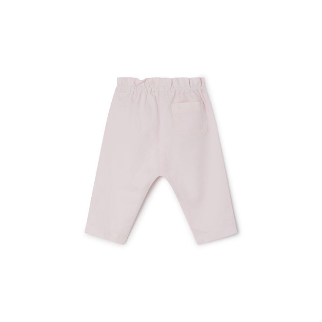LIGHTWEIGHT DENIM JEANS FOR BABY PALE PINK