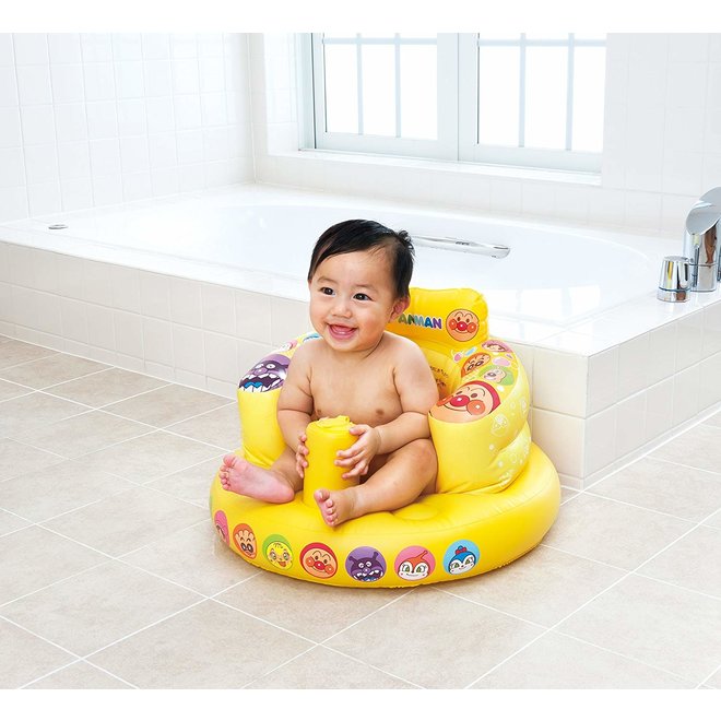 Anpanman soft chair that can be used in both bath and hood