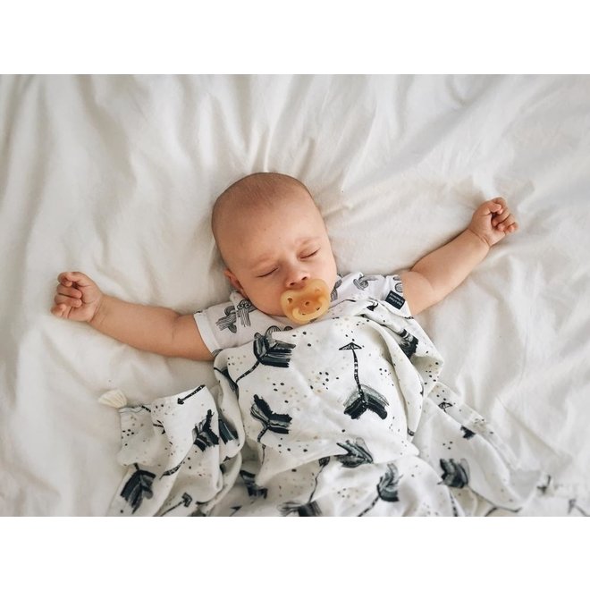 BAMBOO SWADDLE FRINGE - KING SIZE  - STILL ALIVE