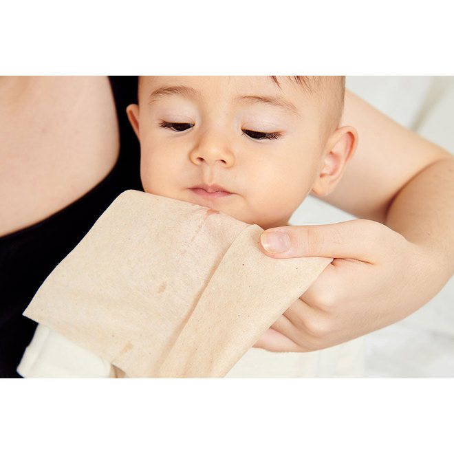 Organic Cotton Dry Baby Wipes