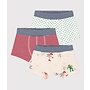 BOYS' COTTON BOXERS + GLOW-IN-THE-DARK PAIR - 3-PACK