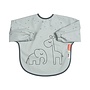 Done by Deer - Sleeved Bib 6-18m Dreamy Dots Grey