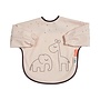 Done by Deer - Sleeved Bib 6-18m Dreamy Dots Powder