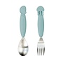Done by Deer - YummyPlus spoon & fork set Sea friends Blue
