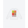 SWEATSHIRT WITH COLORFUL BEAR GRAPHIC