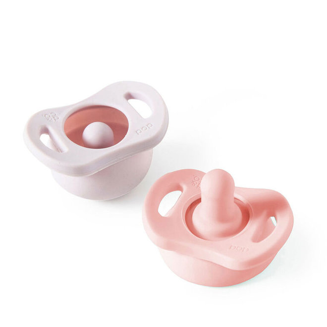 Pop & Go Pacifier - Stage 1/0-3M - Blush/Lilac