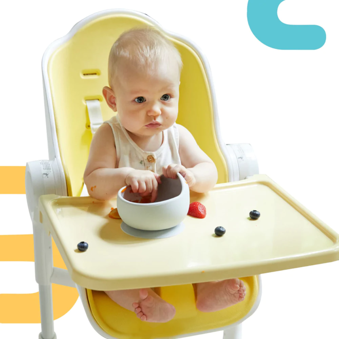 Oribel - Cocoon Z High Chair | Lounger - Lemonade Yellow