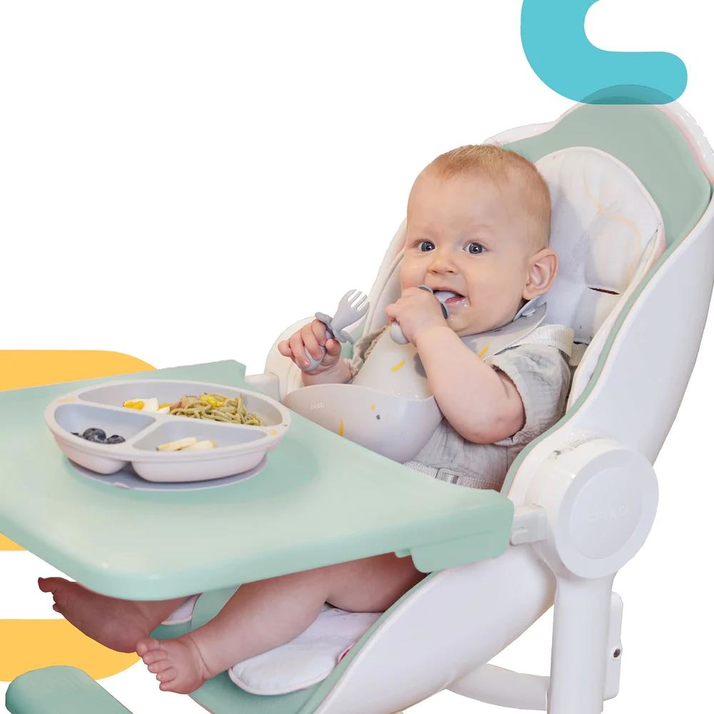 Cocoon High Chair Seat Pad - Green — Oribel