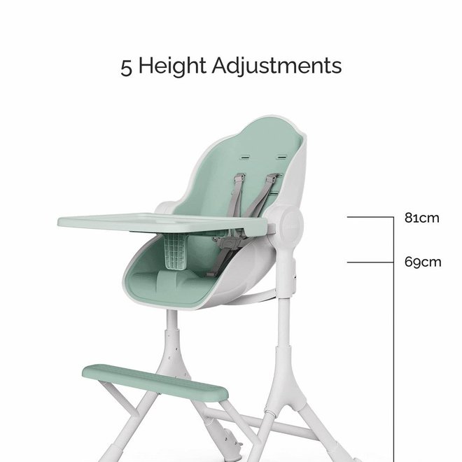 Oribel - Cocoon Z High Chair | Lounger - Green