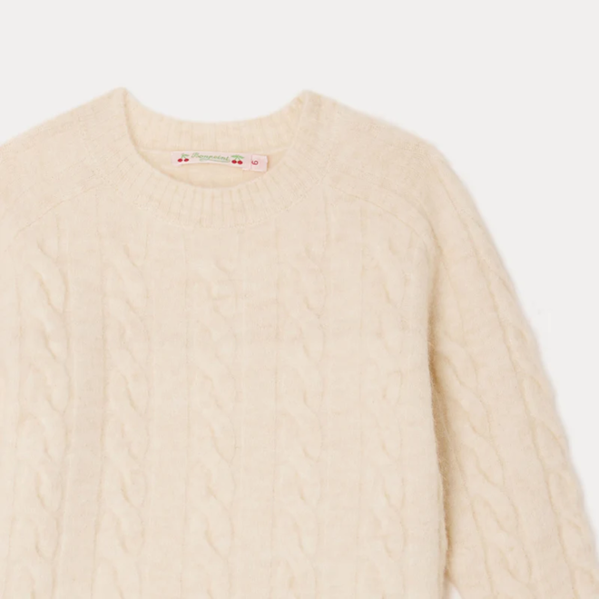 Milk White Brett Sweater