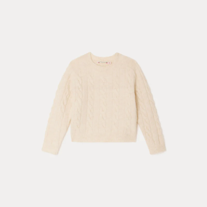 Milk White Brett Sweater