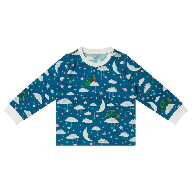 Bamboo Cotton Long Sleeve PJ Set - Eric Carle Nighty Night