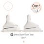 HEGEN TEAT PACK OF 2 EXTRA SLOW FLOW