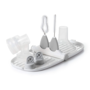 TRAVEL DRYING RACK & BRUSH - GREY
