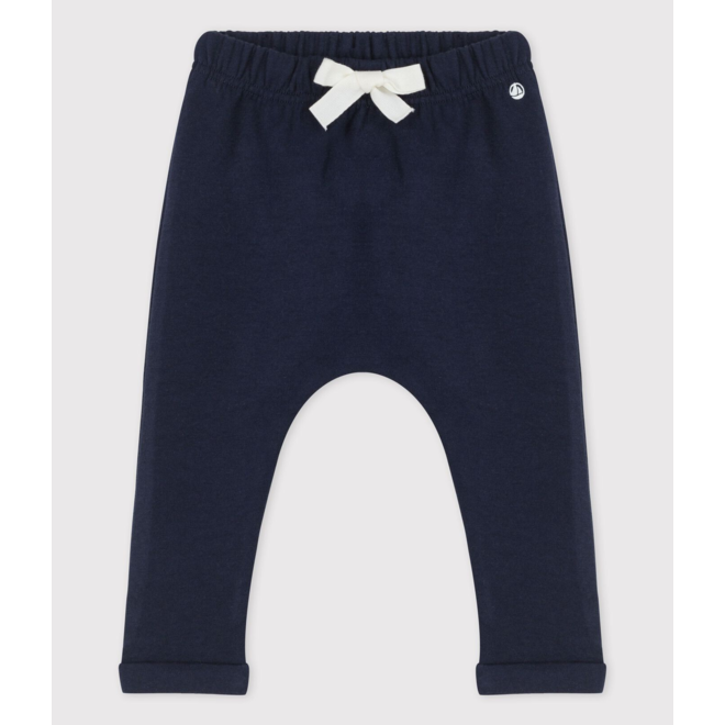 BABIES' THICK ORGANIC JERSEY TROUSERS