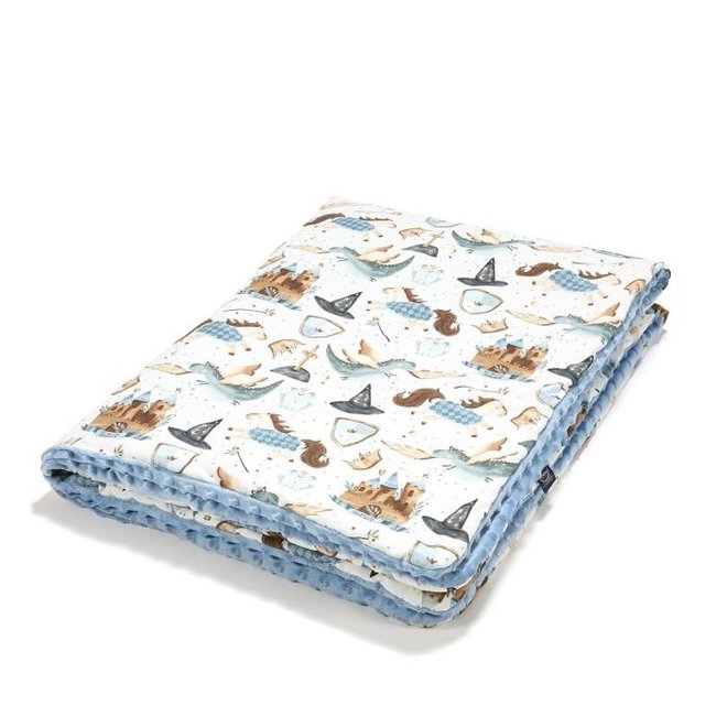 TODDLER WARM BLANKET-PRINCE -WIND BLUE