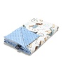 TODDLER LIGHT BLANKET- PRINCE - WIND BLUE